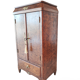 Armoire miniature en noyer Burr