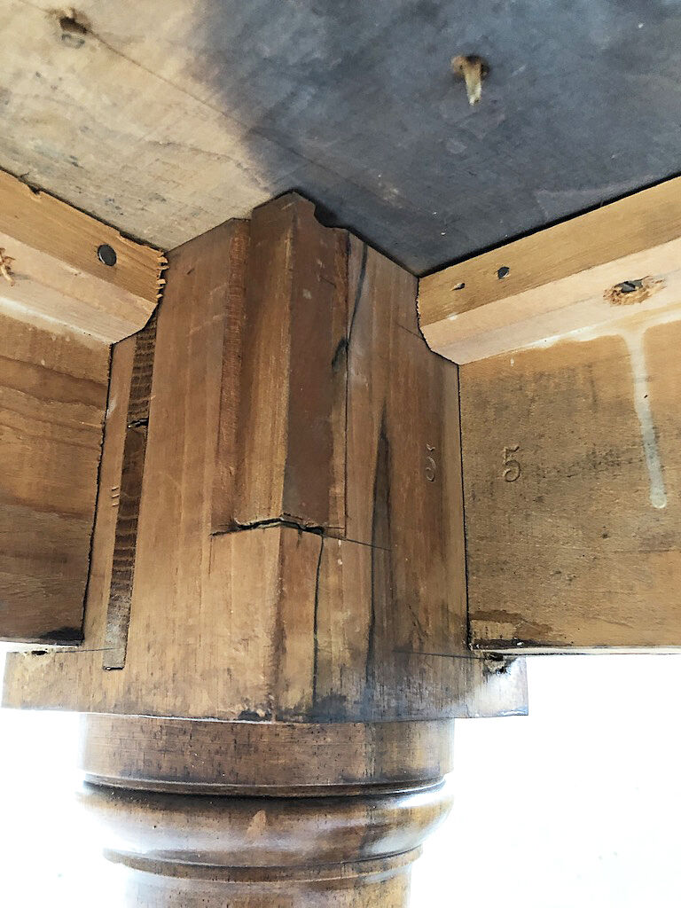 4m XXL oak farm table