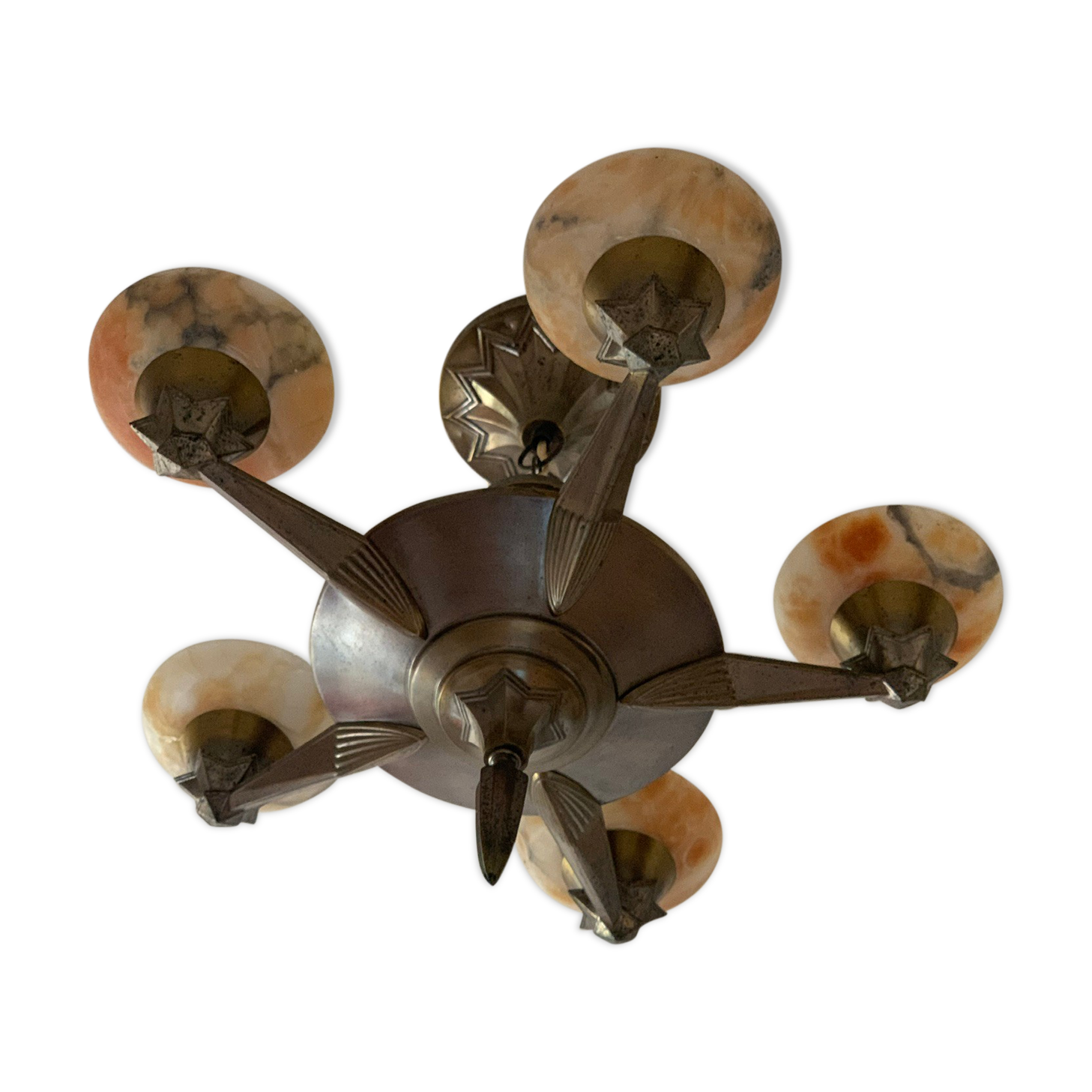 Antique ceiling Lamp Art Deco 1920s