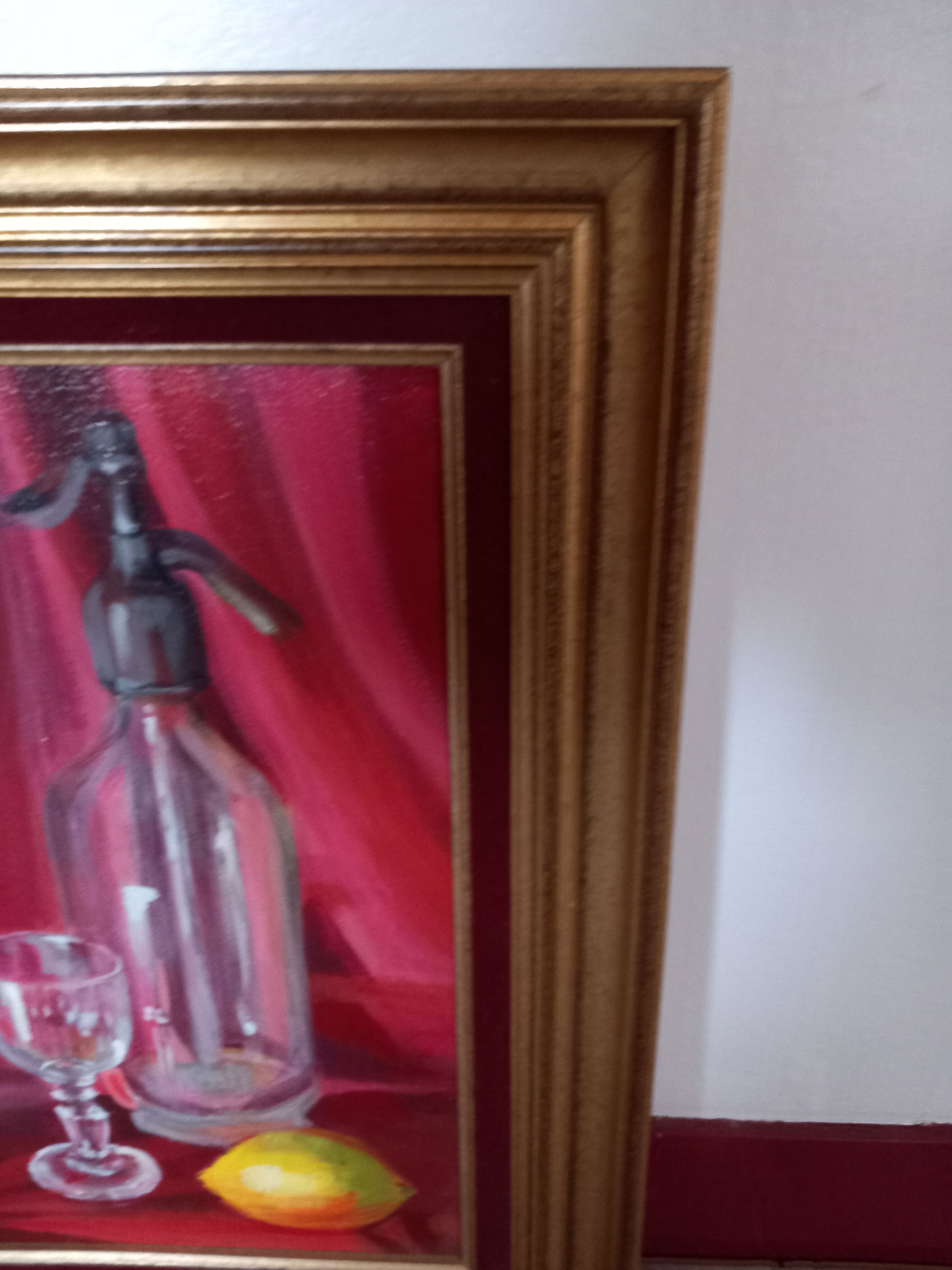 Oil on canvas- still life