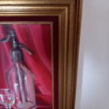 Huile sur toile nature morte