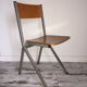 Chaise enfants pieds compas circa 60 ( dans le goût de prouvé)