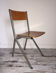 Chaise enfants pieds compas circa 60 ( dans le goût de prouvé)