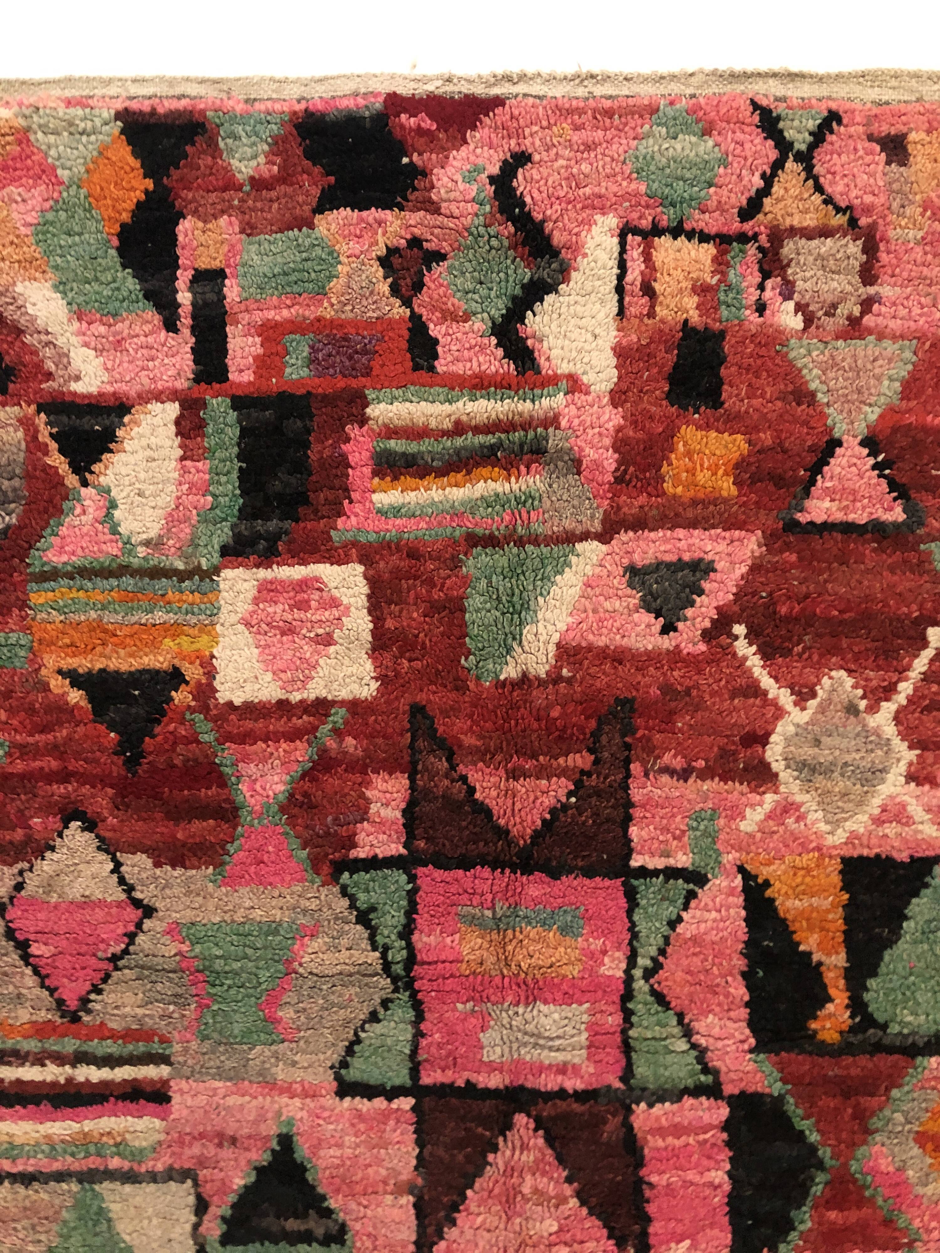 Moroccan Berber carpet Boujaad 2,58x1.69m