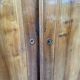 19th-century walnut wardrobe