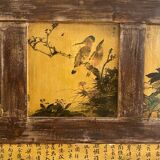 Antique chest of drawers with painted decor