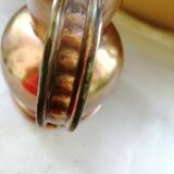 Cruche antique en cuivre rouge