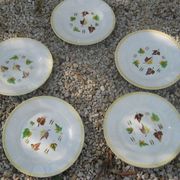 Set de 5 assiettes dessert Digoin modèle sirocco