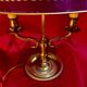 Lampe Bouillotte vintage, Empire, par Lucien Gau