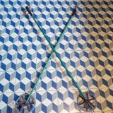 Pair of old ski poles