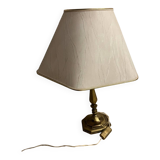 Vintage 1950s brass lamp