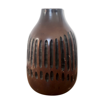 Wooden vase