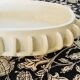 Hand-painted glazed ceramic presentation dish artisanal Vallauris