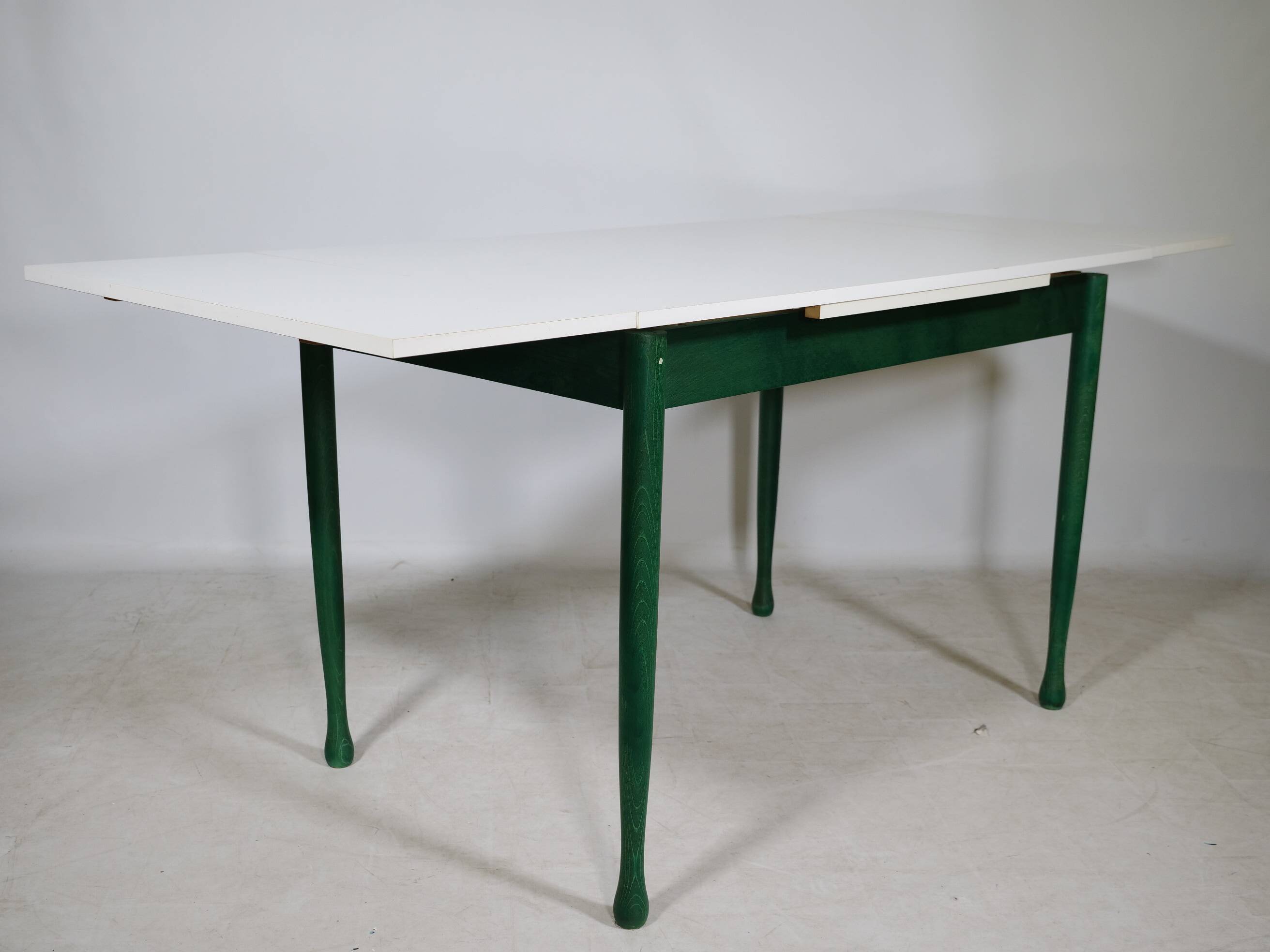 Extendable mid-century vintage dining table from Italy, 1970s