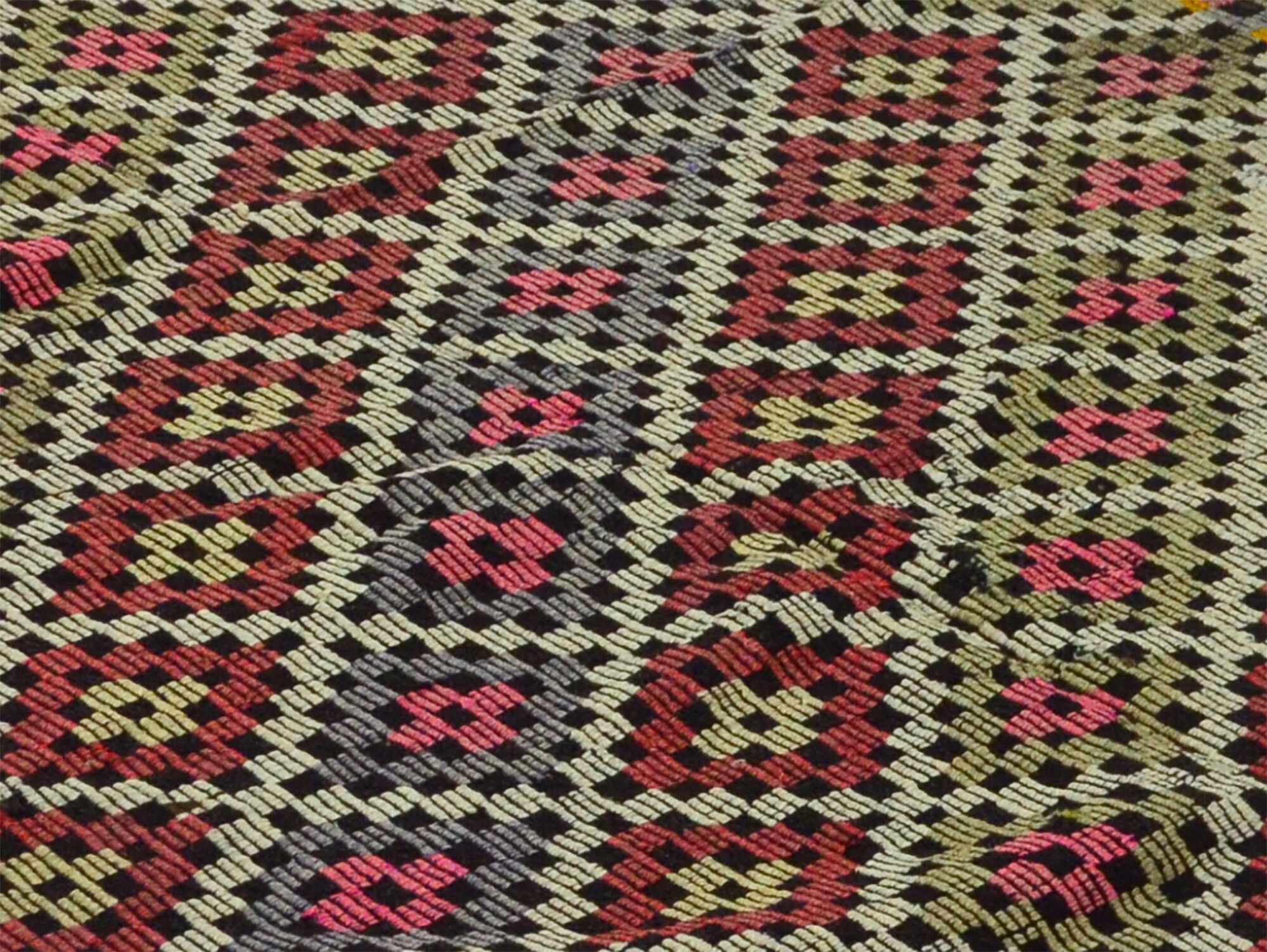 Anatolian handmade kilim rug 250 cm x 160 cm