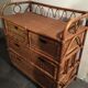Commode bambou
