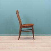 Set of six beech chairs, Danish design, 1960s, production: Denmark