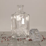 Vintage cut crystal whisky decanter