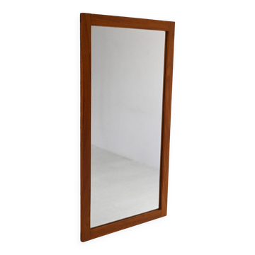 Danish teak mirror, 1960s