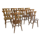 Chaise bistrot type Baumann 1960