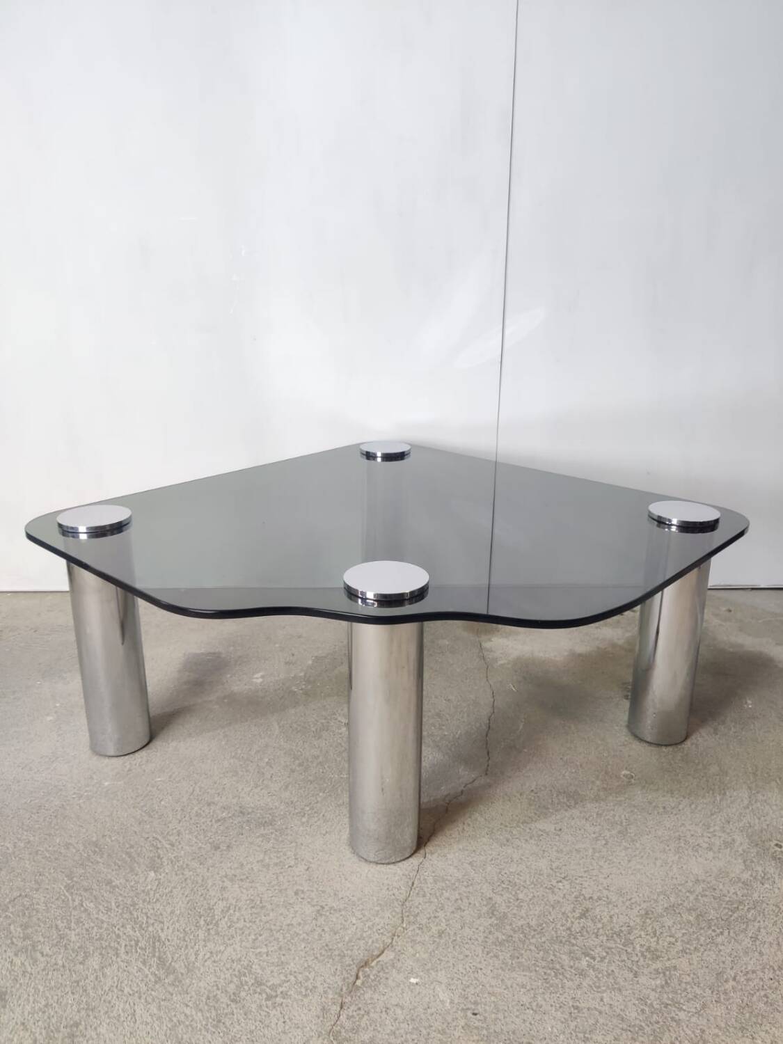 Vintage free-form coffee table