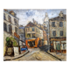 Oil by J. Pineau XX - Montmartre