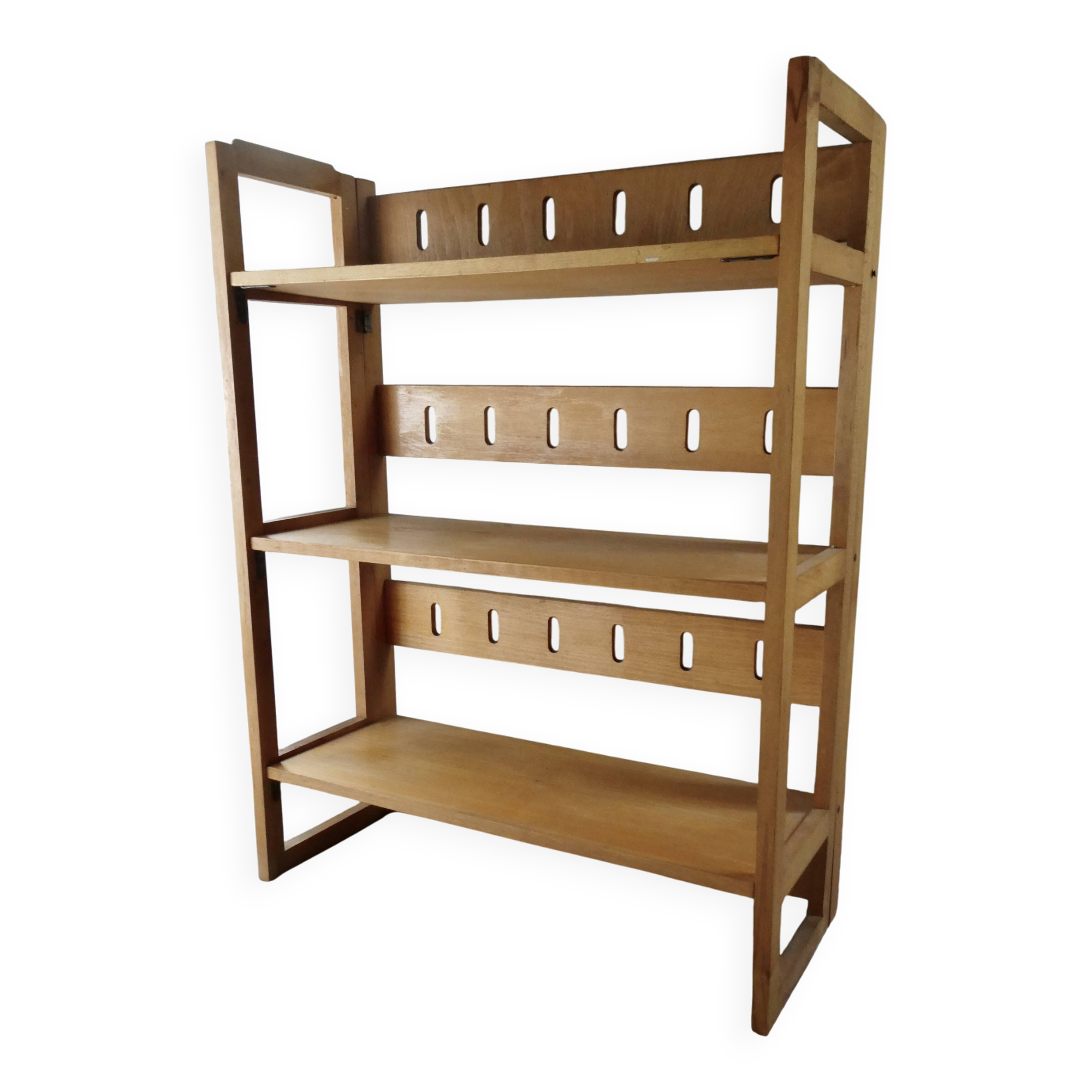 Folding bookcase from a second-hand bookseller, 1960s