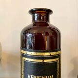Venenum apothecary bottle in amber glass