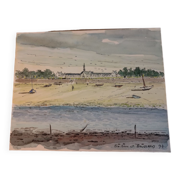 Watercolor Pen Bron Brittany