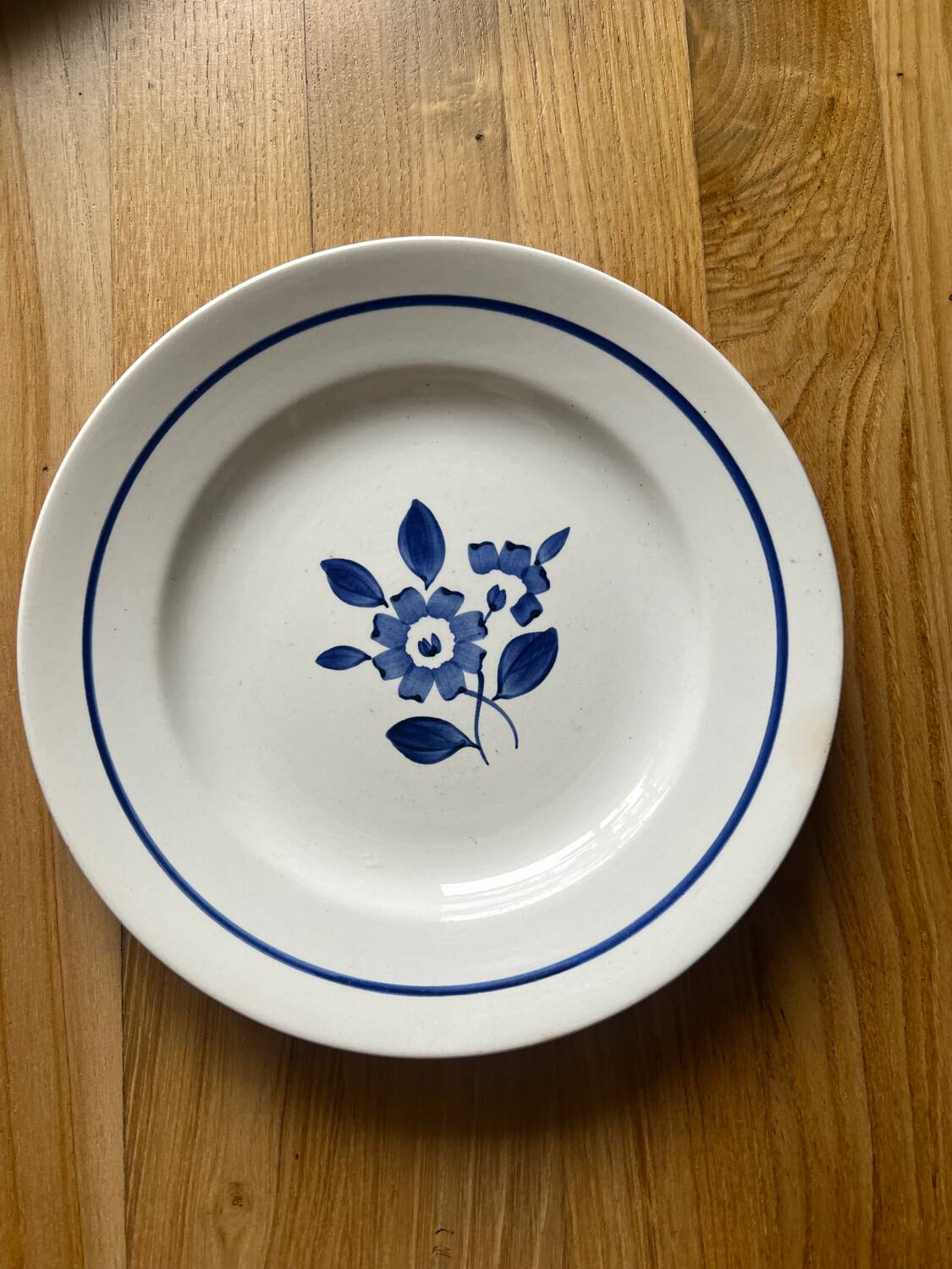 Mismatched dinner plates