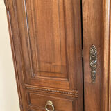 High cabinet mirror door and interior shelves