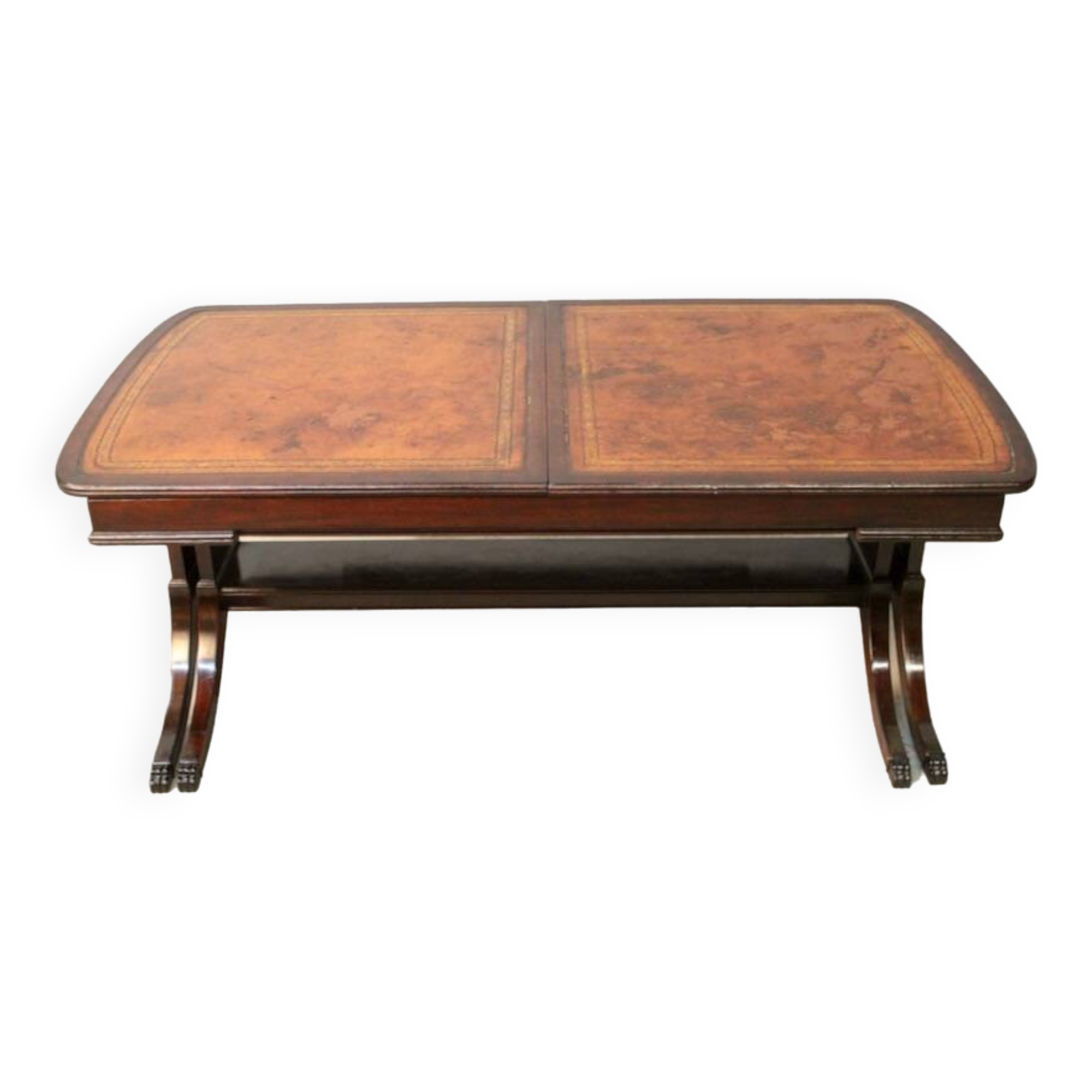 Regency Coffee Table with Extendable Pulls