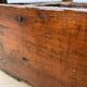 Authentic vintage 1970s wooden bottle holder crate