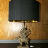 Bronze Shiva lamp.