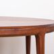 Large Danish round teak coffee table model 283 by Johannes Andersen for CFC Silkeborg 1960.