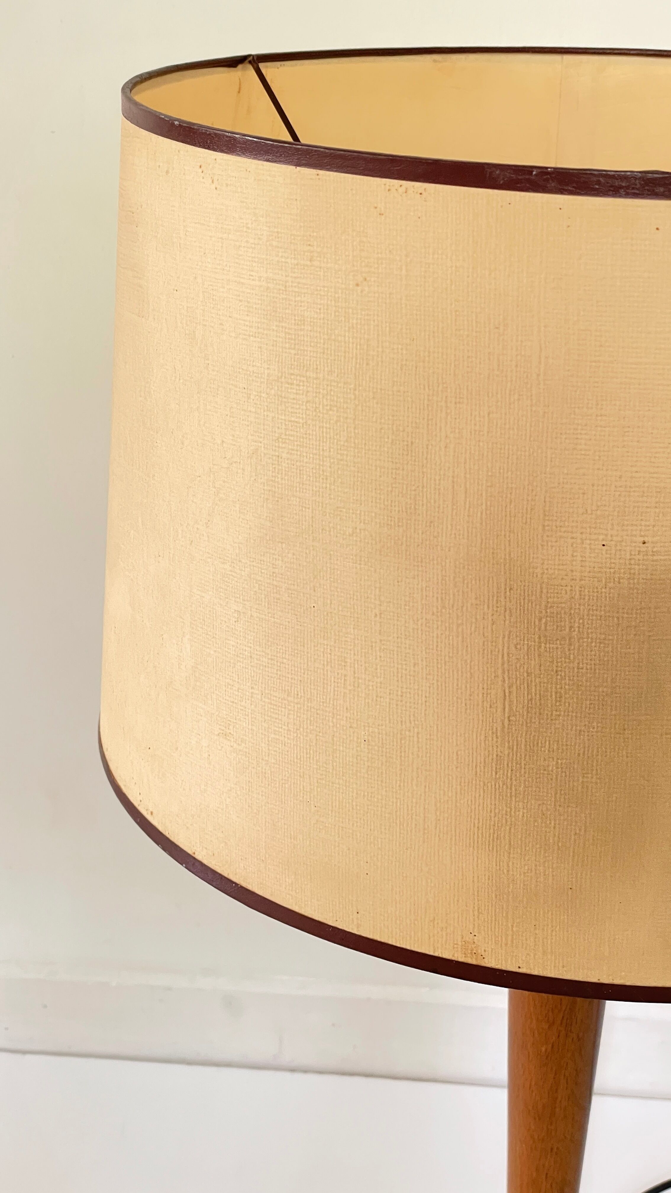 Office lamp by Unilux in wood 1960