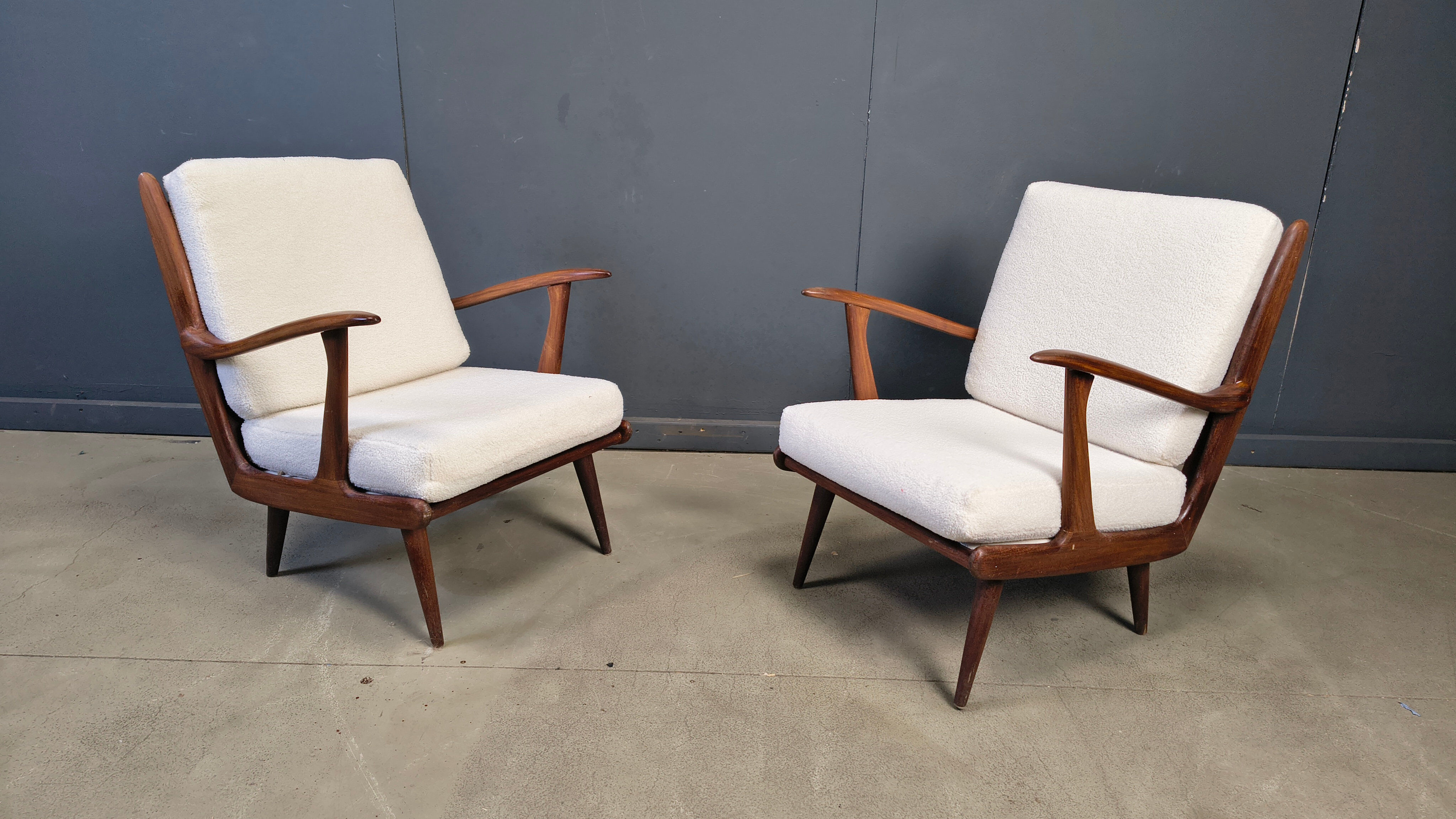 Paire de fauteuils De Ster Gelderland, années 1960