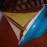 Navigable sailboat toy gs 1960