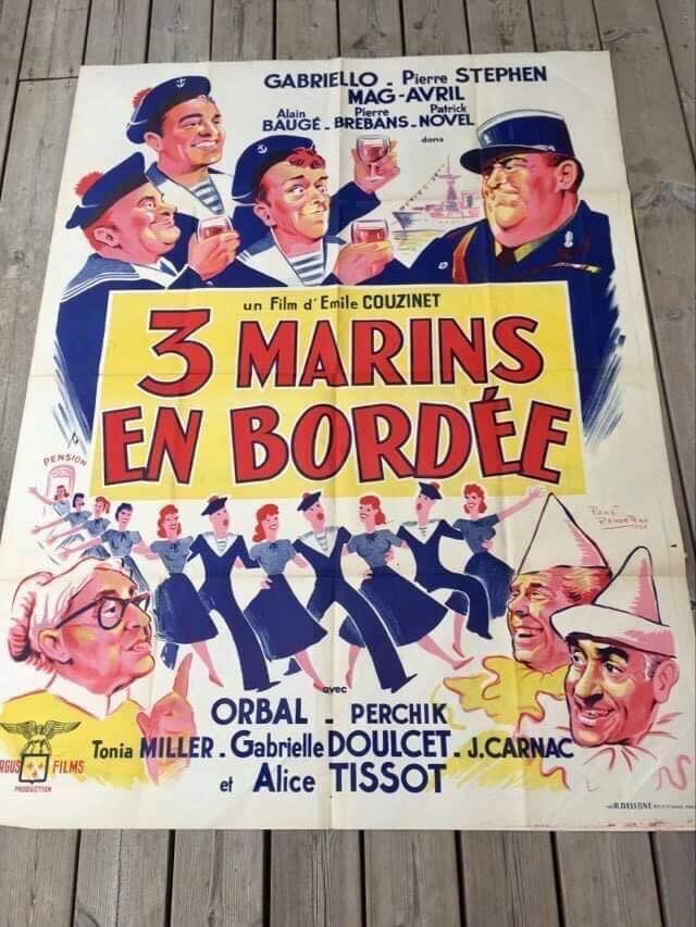 Old movie poster