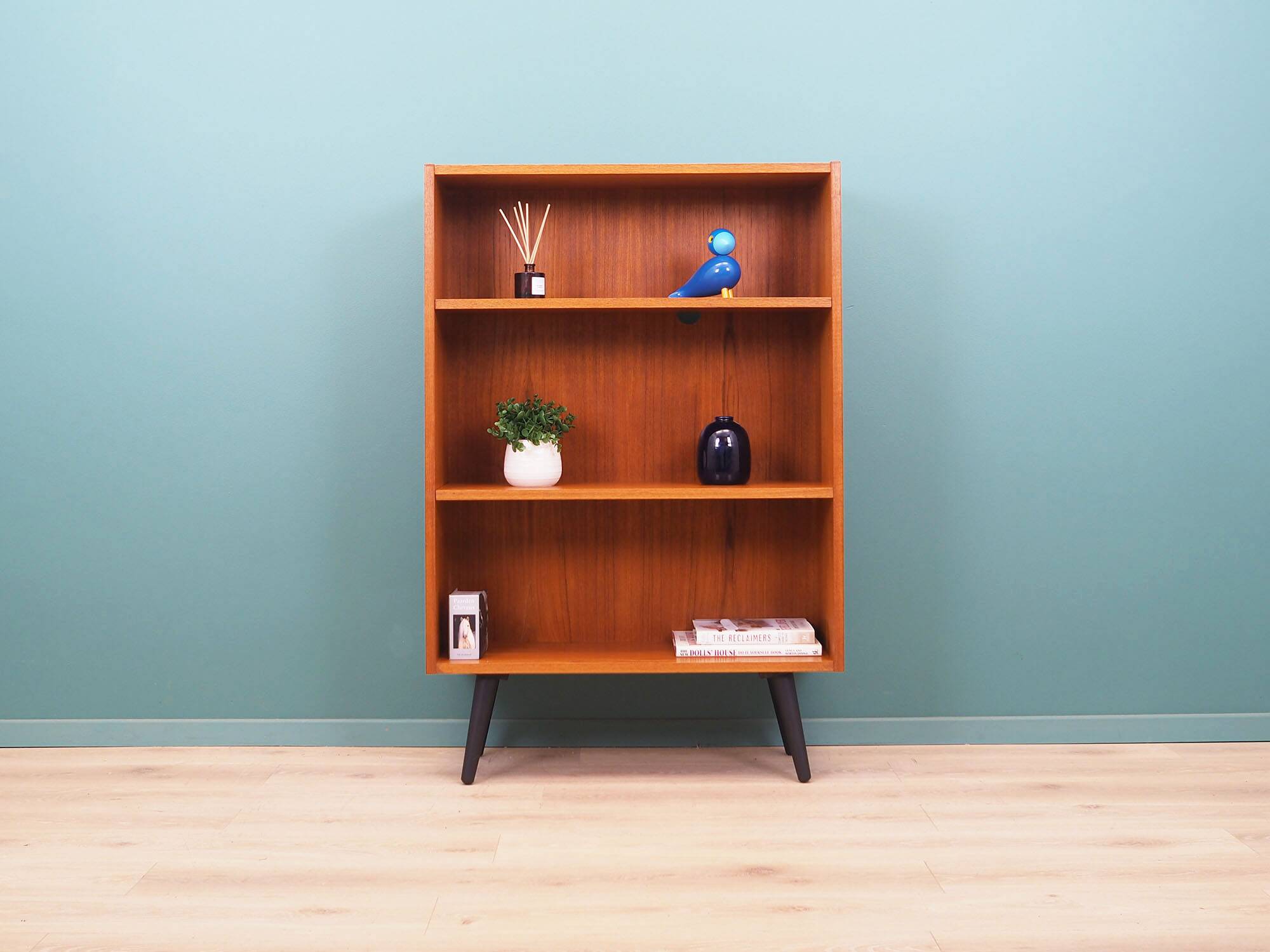 Teak bookcase, Danish design, 1970s, production: Denmark
