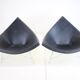 Set of Two Leather Original George Nelson Coconut Chairs, Vitra