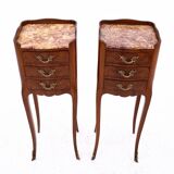 Bedside tables, France, circa 1930.