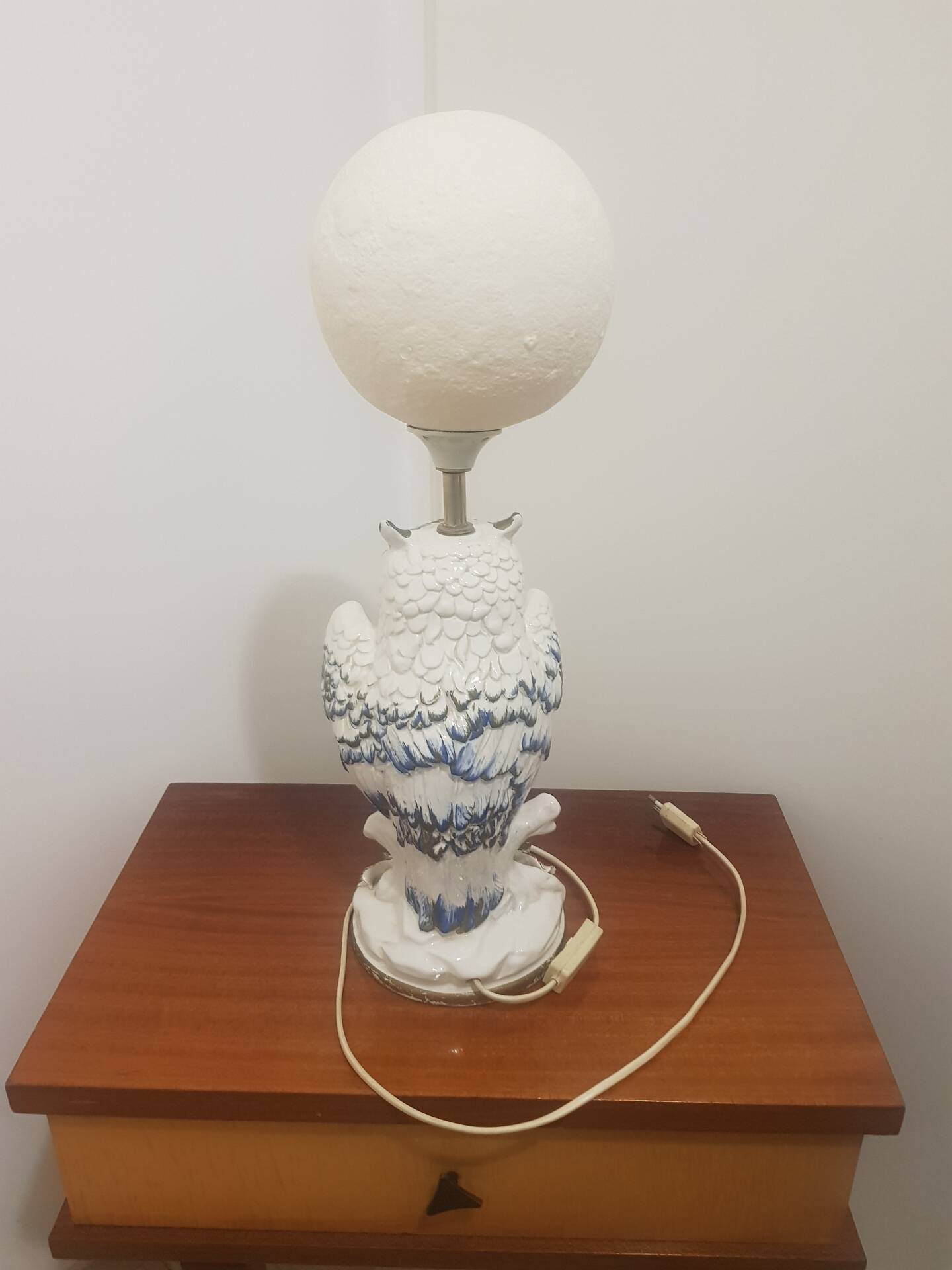 Great vintage owl lamp