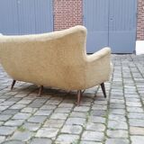 Canapé sofa Club Wing EGG chair organic annéee 50