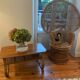 Rattan coffee table