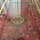 Pierre Vandel Paris 1970s vintage coffee table in brass and glass.