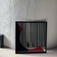 Eugenio Carmi Art Mirror 1970's Italian Decorative