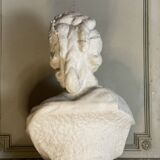 Marie-Antoinette, buste en marbre de Carrare