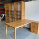 Bureau vintage avec support mural « Interlubke bipline »