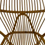 Rattan easy chair by Dirk van Sliedregt Rohe Noordwolde 1960 in the Netherlands